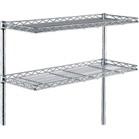 Cantilever Shelves, 24" W x 12" D Superchem Industries