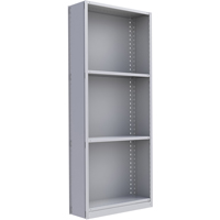 Interlok Shelving Unit, Steel, Boltless, 800 lbs. Capacity, 36" W x 88" H x 24" D Superchem Industries