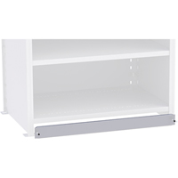 Interlok Boltless Shelving Bin Front/Base Plate Superchem Industries
