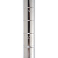 Heavy-Duty Chromate Wire Shelving Post, 63" H Superchem Industries