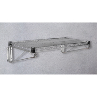 Wire Shelf for Heavy-Duty Chromate Wire Shelving, 30" W x 14" D, 800 lbs. Capacity Superchem Industries