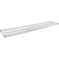 Wire Shelf for Heavy-Duty Chromate Wire Shelving, 30" W x 18" D, 800 lbs. Capacity Superchem Industries
