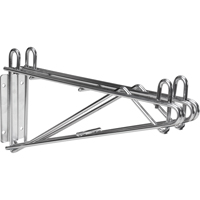 Direct Wall Mount for Chromate Wire Shelving Superchem Industries