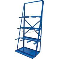 R&acirc;telier de rangement pour barre, Vertical, 3 Niveaux, 36" la x 24" p x 84" h, 3000 lb Cap. Superchem Industries