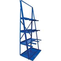 R&acirc;telier de rangement pour barre, Vertical, 3 Niveaux, 36" la x 24" p x 84" h, 3000 lb Cap. Superchem Industries