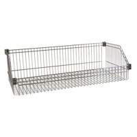 Wire Basket Shelf, 24" W x 48" D, 400 lbs. Capacity Superchem Industries