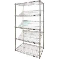 Chrome Wire Shelf Units