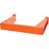 Supports en U empilables, 25" la x 4" p, Capacit&eacute; de 10 000 lb Superchem Industries