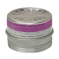 Cartouches pour respirateurs Comfo, Cartouche gaz/vapeur, Gaz acide/P100 Superchem Industries