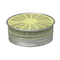 Cartouches pour respirateurs Comfo, Cartouche gaz/vapeur, Gaz multiples/Vapeur organique Superchem Industries