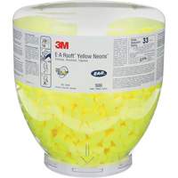 E-A-Rsoft Yellow Neons Earplugs, Bulk - Canister, Large Superchem Industries