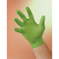 N-Dex&reg; Gloves, Large, Nitrile, 4-mil, Powder-Free, Green Superchem Industries