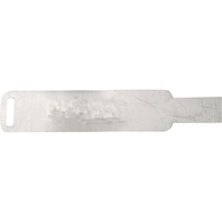 &eacute;tiquettes vierges, 1" la x 10" h Superchem Industries