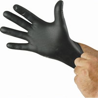 Gants N-Dex NightHawk, Petit, Nitrile, 4 mils, Sans poudre, Noir Superchem Industries