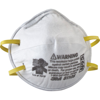 Respirateurs contre les particules 8110S, N95, Certifi&eacute; NIOSH, Petit Superchem Industries