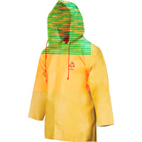 Neo-Slick Chemical & Acid Resistant Rain Jacket, X-Large, Yellow, Neoprene Superchem Industries