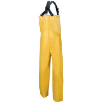 Neo-Slick Chemical & Acid Resistant Rain Pants, Small, Neoprene, Yellow Superchem Industries