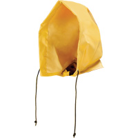 Neo-Slick Chemical & Acid Resistant Rain Hood, One Size, Yellow, PVC Superchem Industries