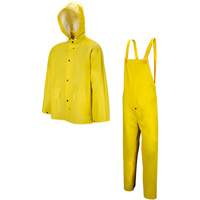 Tornado Economy Suit, PVC, 5X-Large, Yellow Superchem Industries