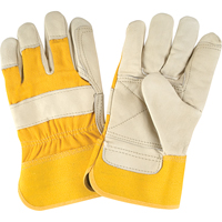 Gants d'ajusteur de premi&egrave;re qualit&eacute;, Grand, Paume en Cuir fleur de vache, Doublure en Coton Superchem Industries