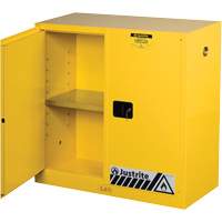 Sure-Grip&reg; Ex Flammable Storage Cabinets, 30 gal., 2 Door, 43" W x 44" H x 18" D Superchem Industries