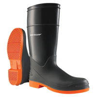 Bottes 16" SureFlex, PVC nitrile, Embout Acier, Pointure 6, Semelle R&eacute;sistant aux perforations Superchem Industries