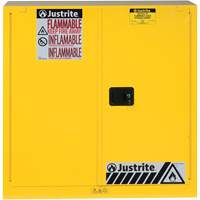 Armoires Sure-Grip EX pour produits inflammables, 30 gal., 2 Porte(s), 43" La x 44" h x 18" p Superchem Industries