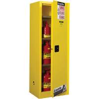 Armoire de s&eacute;curit&eacute; pour produits inflammables EX Slimline Sure-Grip , 22 gal., 1 Porte(s), 23,25" La x 65" h x 18" p Superchem Industries