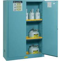 Armoires de s&eacute;curit&eacute; Sure-Grip Ex pour acides/produits corrosifs, 45 gal., 43" x 65" x 18" Superchem Industries