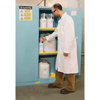 Armoires de s&eacute;curit&eacute; Sure-Grip Ex pour acides/produits corrosifs, 45 gal., 43" x 65" x 18" Superchem Industries