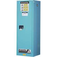 Armoires de s&eacute;curit&eacute; pour acides & produits corrosifs avec doublure ChemCor, 22 gal., 23,25" x 65" x 18" Superchem Industries