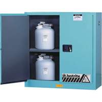 ChemCor&reg; Lined Acid/Corrosive Storage Cabinets, 30 gal., 43" x 44" x 18" Superchem Industries