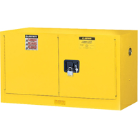 Sure-Grip&reg; EX Wall Mount Flammable Safety Cabinet, 17 gal., 2 Door, 43" W x 24" H x 18" D Superchem Industries