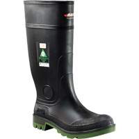 Enduro All Season Industrial Boots, Rubber, Steel Toe, Size 8, Puncture Resistant Sole Superchem Industries