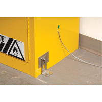 Seismic Bracket for Sure-Grip&reg; Ex Flammable Storage Cabinet Superchem Industries
