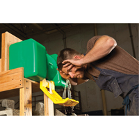 Eyewash Station, Gravity-Fed, 9 gal. Capacity, Meets ANSI Z358.1 Superchem Industries