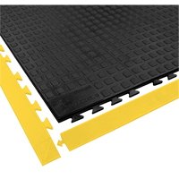 Tapis Rejuvenator Connect No 502, Polyur&eacute;thane, 3' la c, 3' lo, 5/8" &eacute;paisseur, Noir Superchem Industries
