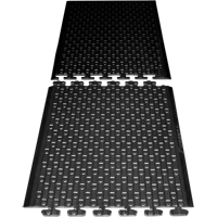 Tapis Rejuvenator Connect No 502, Polyur&eacute;thane, 3' la c, 3' lo, 5/8" &eacute;paisseur, Noir Superchem Industries