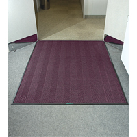 Tapis Waterhog Eco Elite, Essuie-pieds/grattoir, 6' x 6' x 3/8", Marron Superchem Industries
