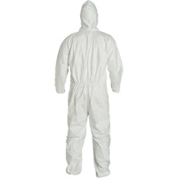 Hooded Coveralls, X-Large, White, Tyvek&reg; 400 Superchem Industries