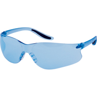 Z500 Series Safety Glasses, Blue Lens, Anti-Scratch, ANSI Z87+/Meets/Exceeds CSA Z94.3 Superchem Industries
