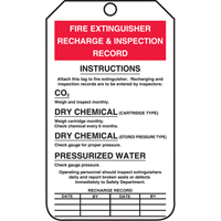 &eacute;tiquettes de s&eacute;curit&eacute; d'inspection et de contr&ocirc;le de l'&eacute;tat de l'&eacute;quipement, Plastique, 3-3/8" la x 5-7/8" h, Anglais Superchem Industries