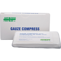 Compresses de gaze, Tampon, 36" lo x 36" la, St&eacute;rile, Dispositif m&eacute;dical Classe 1 Superchem Industries