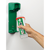 Support mural pour solution ophtalmique Cederroth Superchem Industries