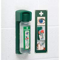 Support mural pour solution ophtalmique Cederroth Superchem Industries