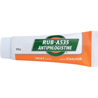 Traitement par la chaleur, Cr&egrave;me, Analg&eacute;sique Superchem Industries