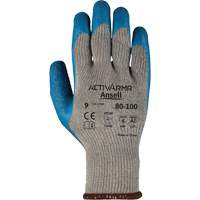 ActivArmr&reg; 80-100 Gloves, 9/Large, Rubber Latex Coating, 10 Gauge, Polyester/Cotton Shell Superchem Industries