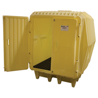 Armoires Hazard Hut, 63,5" lo x 68" la x 72,5" h, Capacit&eacute; de charge 4000 lb Superchem Industries