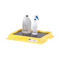 Poly-Labtray, 25.5" L x 22" W x 3.25" H, 2.5 US gal. Spill Capacity Superchem Industries