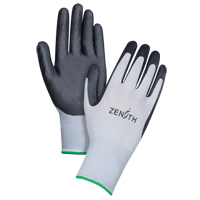 Gants l&eacute;gers enduits et respirants, 8/Moyen, R&ecirc;vetement Mousse de nitrile, Calibre 13, Enveloppe en Polyester Superchem Industries